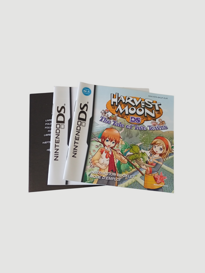harvest moon ds the tale of two towns original europeo nintendo ds