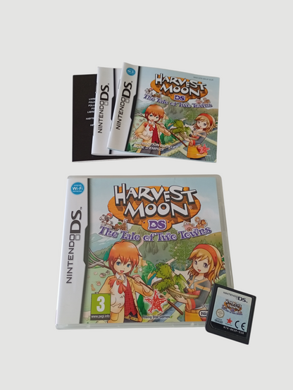 harvest moon ds the tale of two towns original europeo nintendo ds
