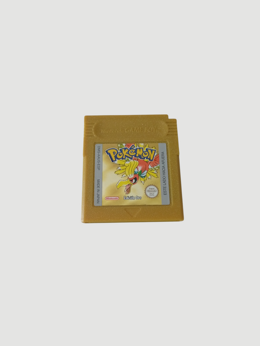 cartucho pokemon oro original español game boy color