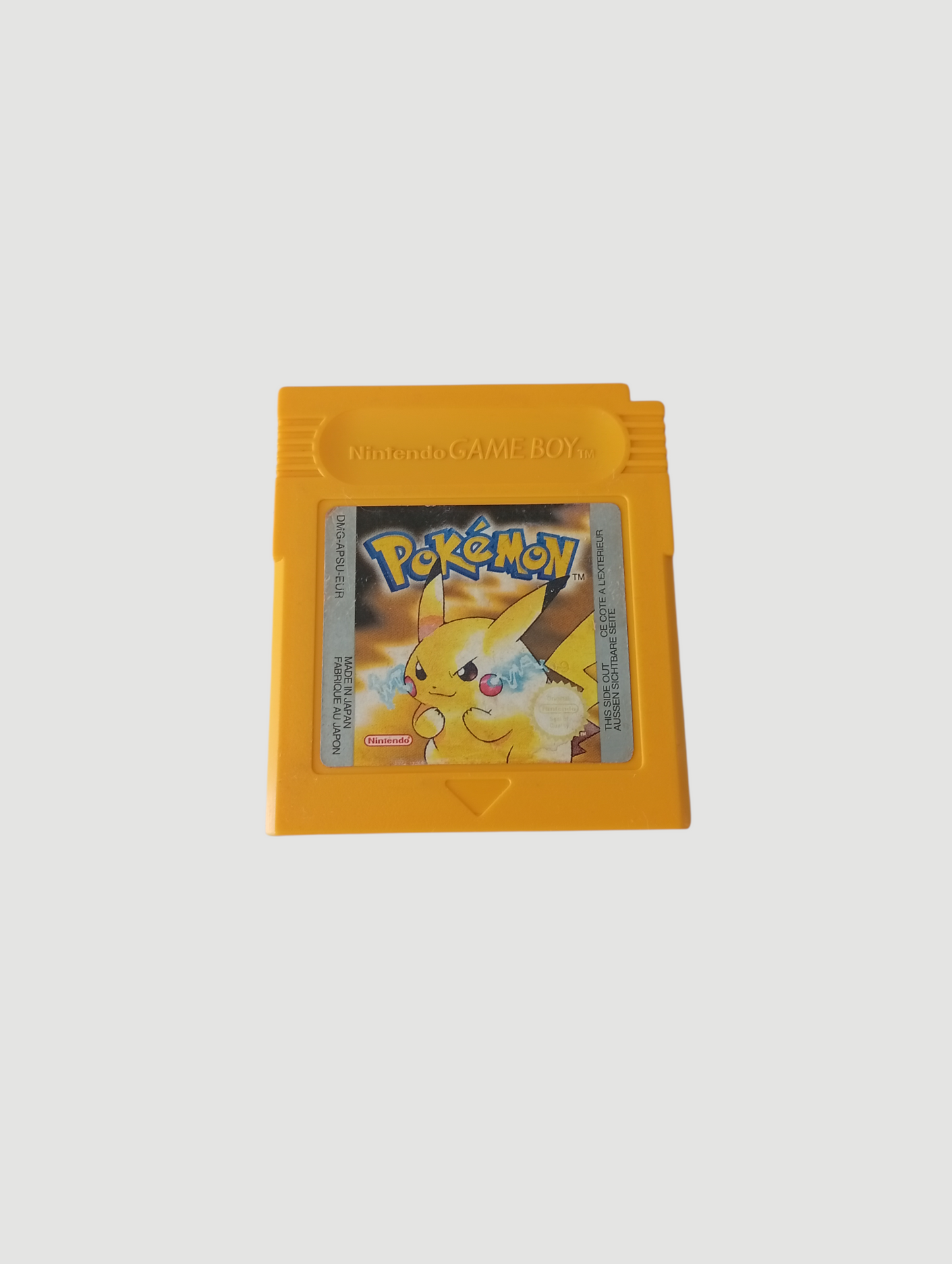 cartucho pokemon yellow original europeo game boy
