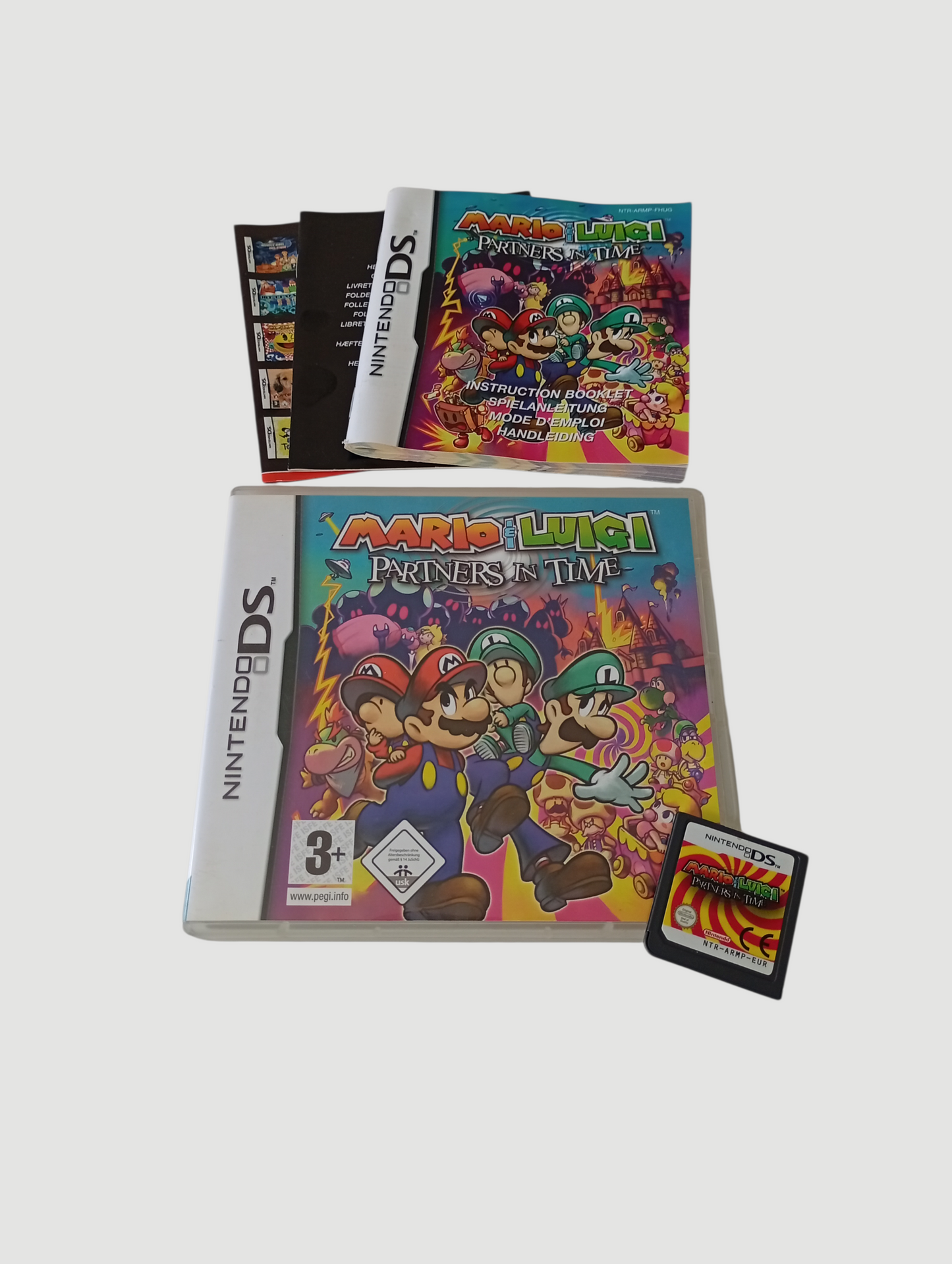 mario y luigi partners in time original español Nintendo DS