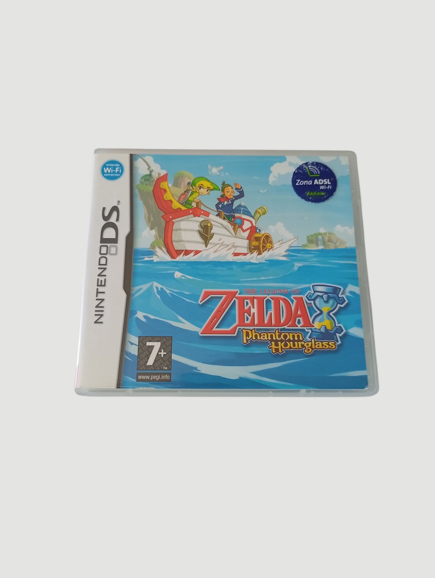 zelda phantom hourglass original español Nintendo DS