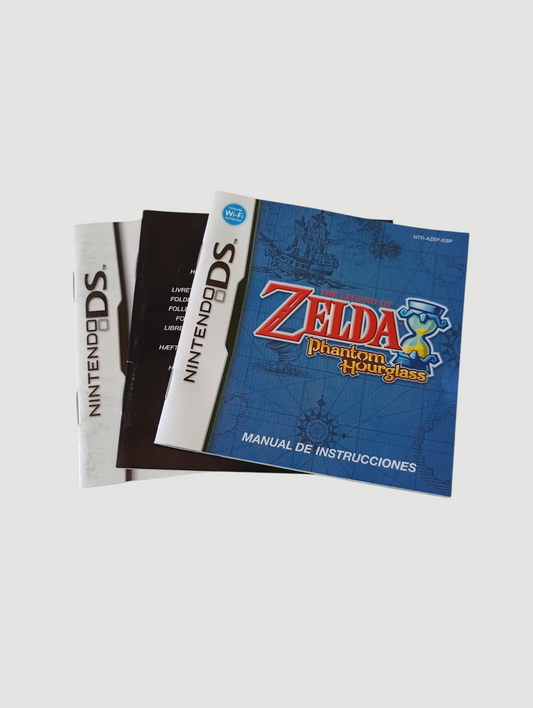 zelda phantom hourglass original español Nintendo DS