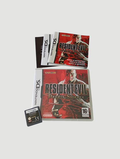 resident evil deadly silence original español nintendo ds