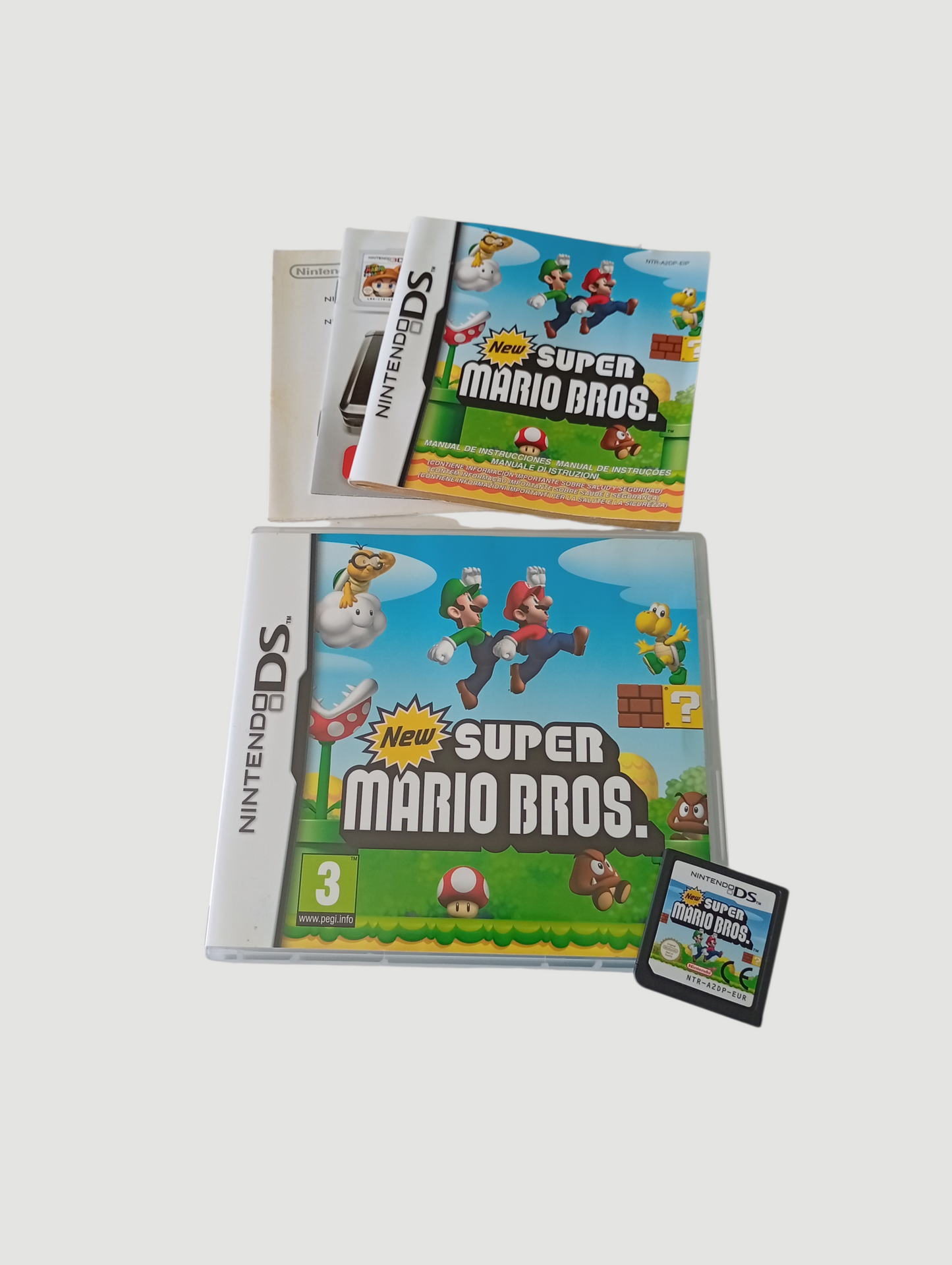 new super mario bros original español nintendo ds