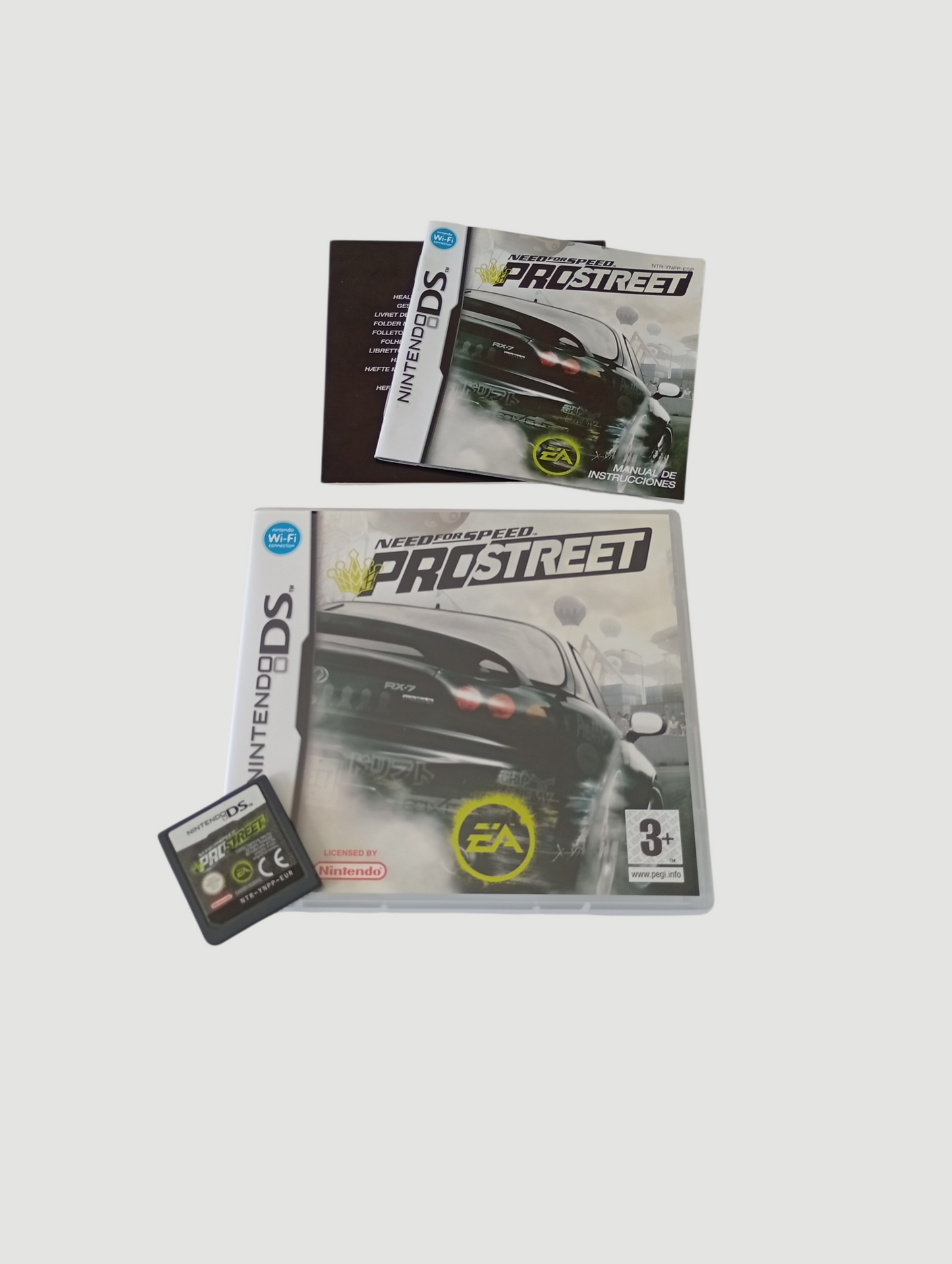 need for speed pro street original español nintendo ds