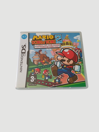 mario vs donkey kong 2 la marcha de los minis original español nintendo ds