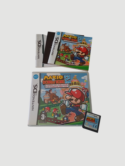 mario vs donkey kong 2 la marcha de los minis original español nintendo ds