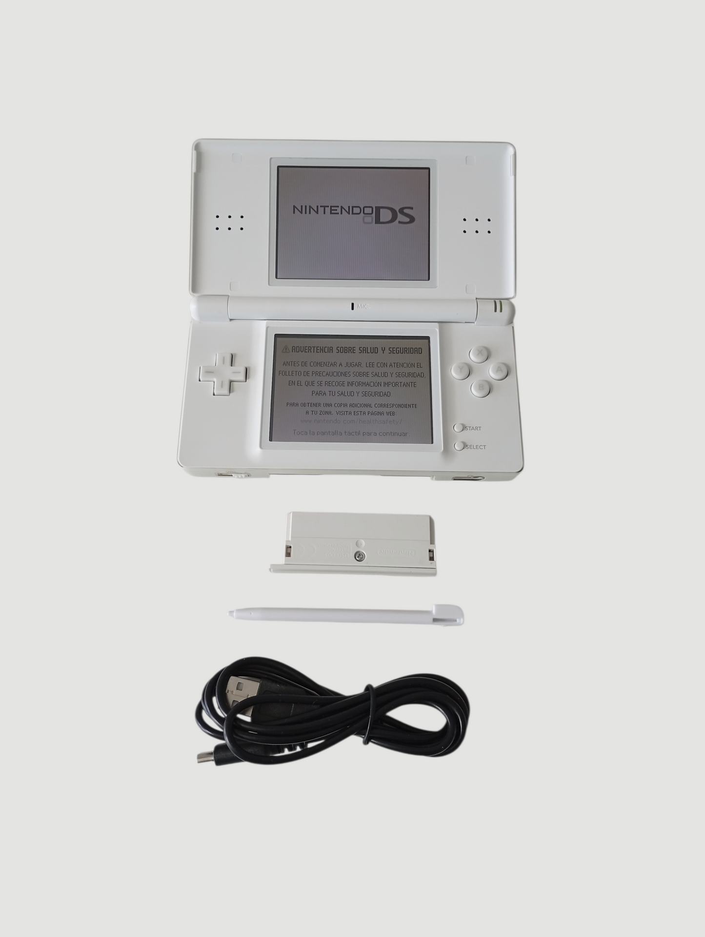consola nintendo ds lite blanca
