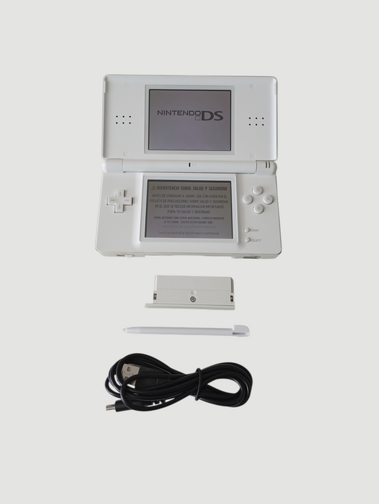 consola nintendo ds lite blanca
