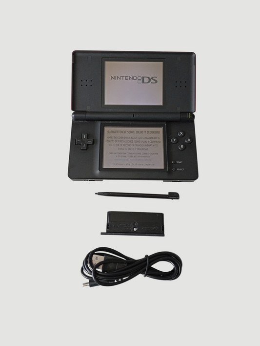 consola nintendo ds lite crimson red