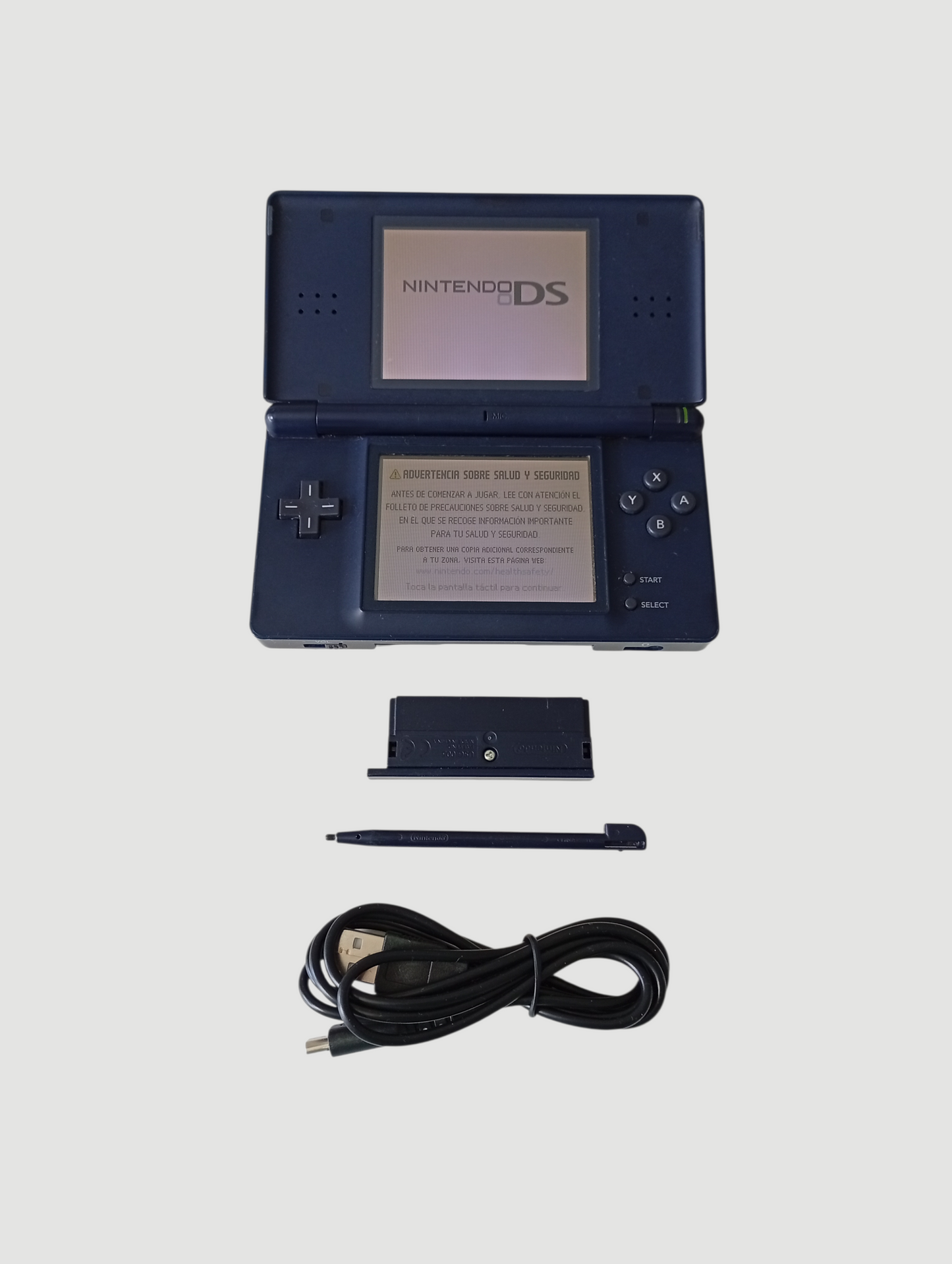 consola nintendo ds lite azul marino