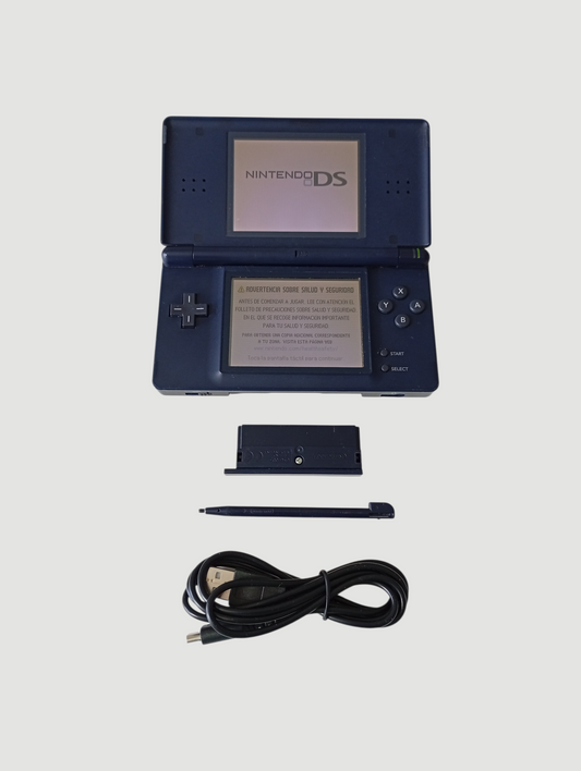 consola nintendo ds lite azul marino