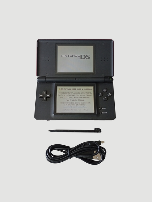 consola nintendo ds lite crimson red