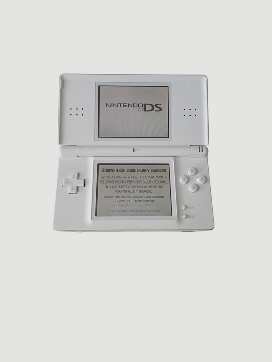 consola nintendo ds lite blanca en caja