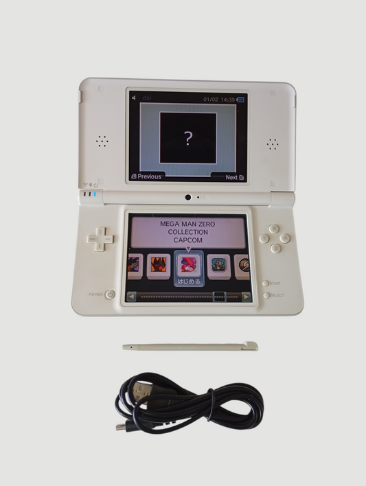 consola nintendo dsi xl blanca liberada en micro sd 32 gb