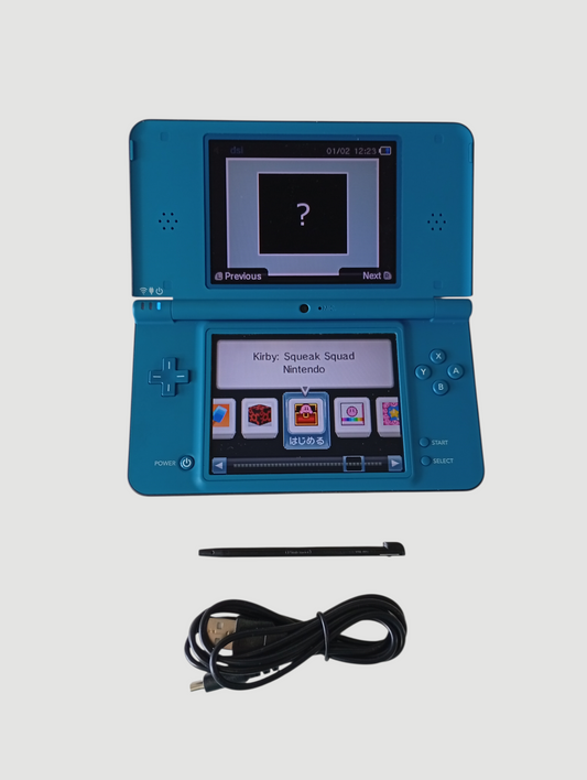 consola nintendo dsi xl azul liberada en micro sd 32 gb