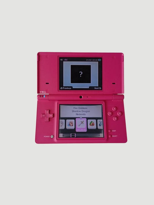 consola nintendo dsi fucsia liberada en micro sd 32 gb
