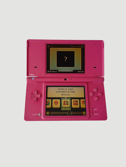 consola nintendo dsi fucsia liberada en micro sd 32 gb