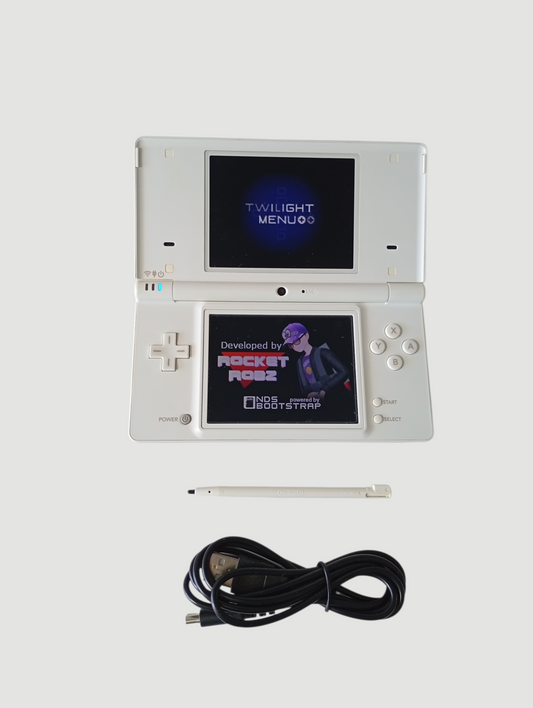 consola nintendo dsi blanca liberada en micro sd 32 gb
