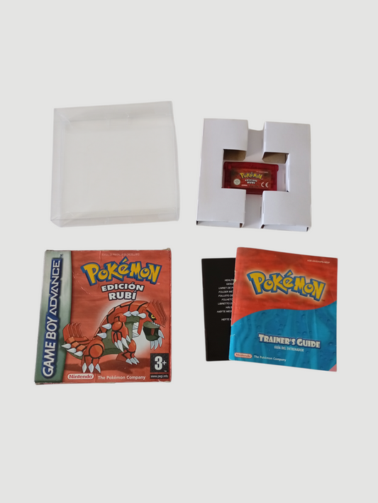 pokemon esmeralda original español game boy advance en caja