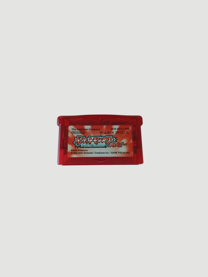 cartucho pokemon rubi original japones game boy advance