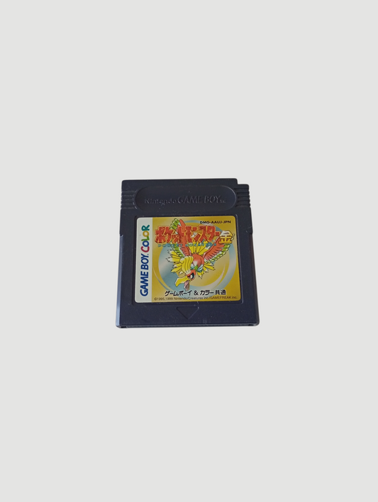 cartucho pokemon oro original japones game boy color