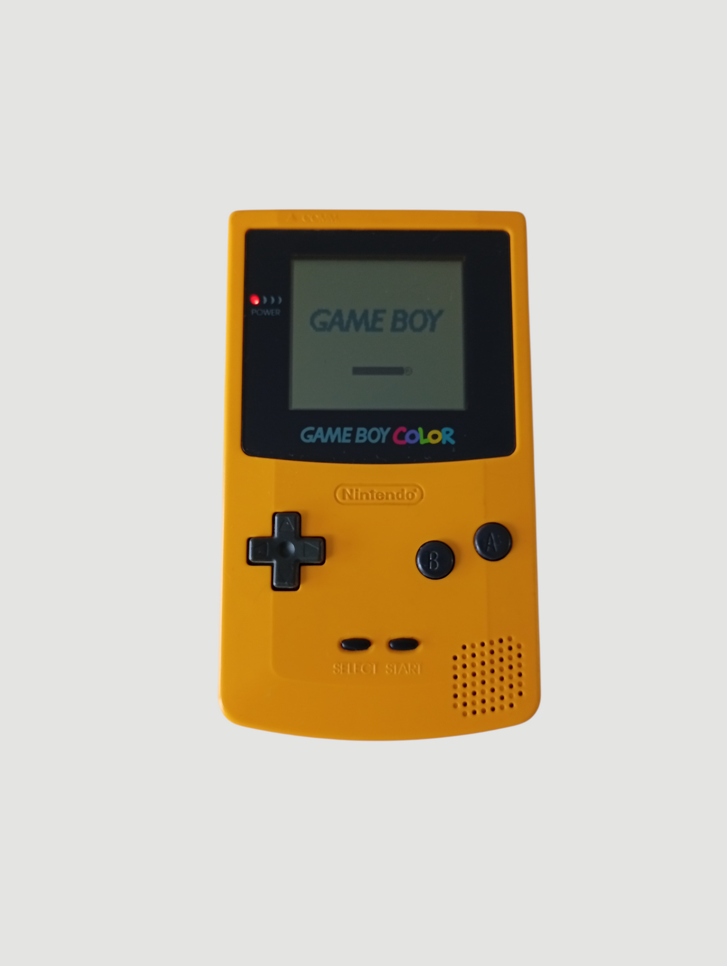 consola game boy color amarilla