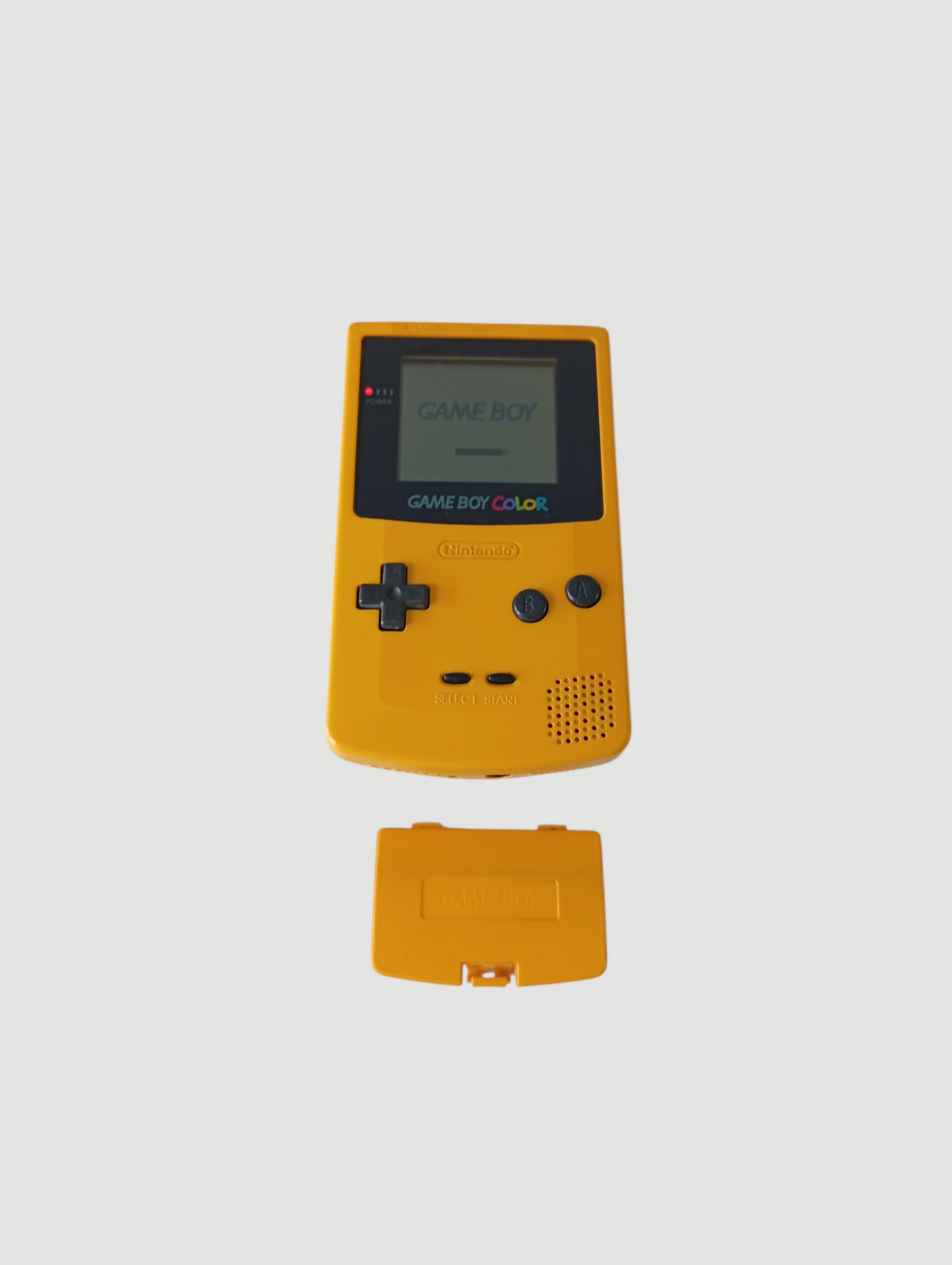 consola game boy color amarilla