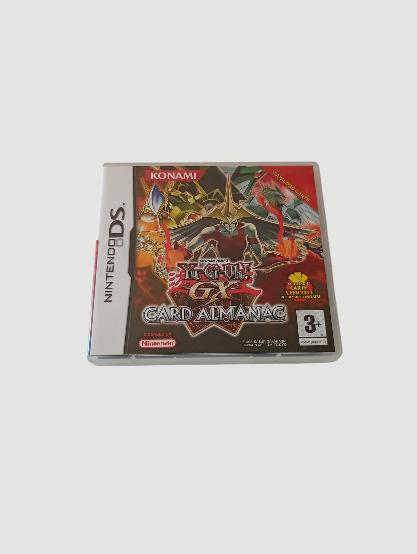 yu gi oh gx card almanac original español Nintendo DS