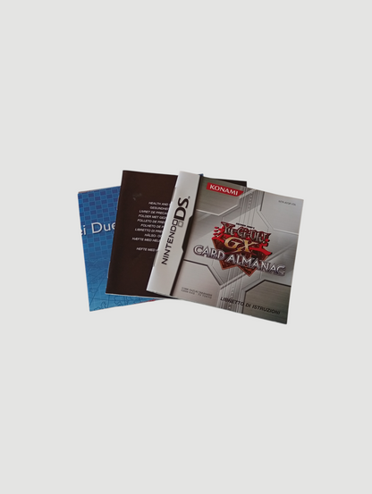yu gi oh gx card almanac original español Nintendo DS