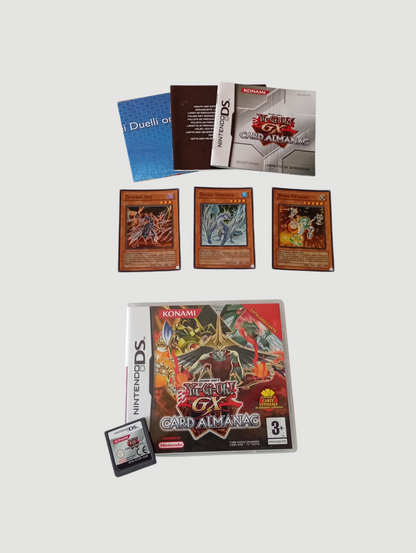 yu gi oh gx card almanac original español Nintendo DS