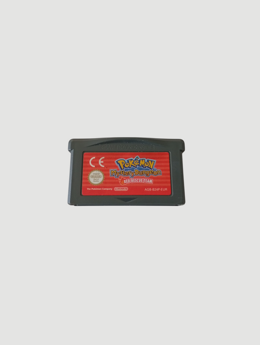 cartucho pokemon mundo misterioso equipo de rescate rojo original español game boy advance