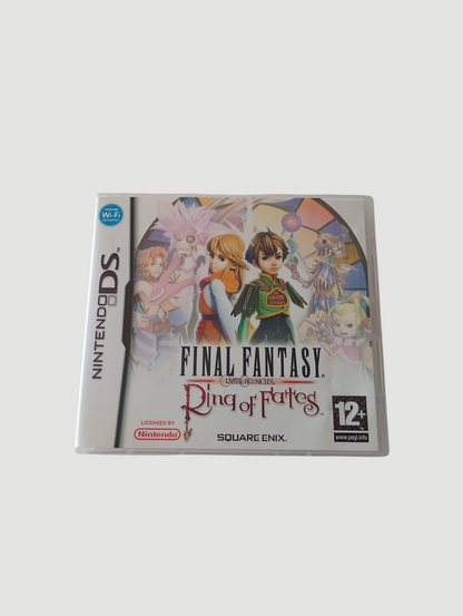 Final Fantasy ring of fates original español Nintendo DS