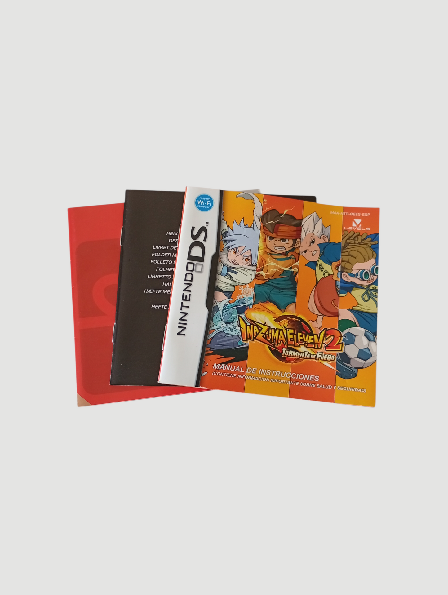 inazuma eleven 2 tormenta de fuego original español Nintendo DS