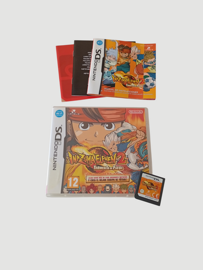 inazuma eleven 2 tormenta de fuego original español Nintendo DS