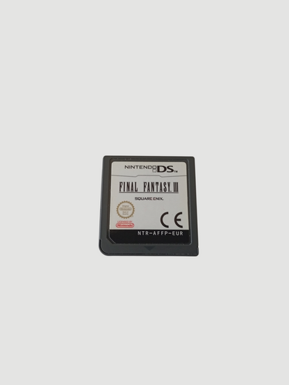 final fantasy III original español Nintendo DS