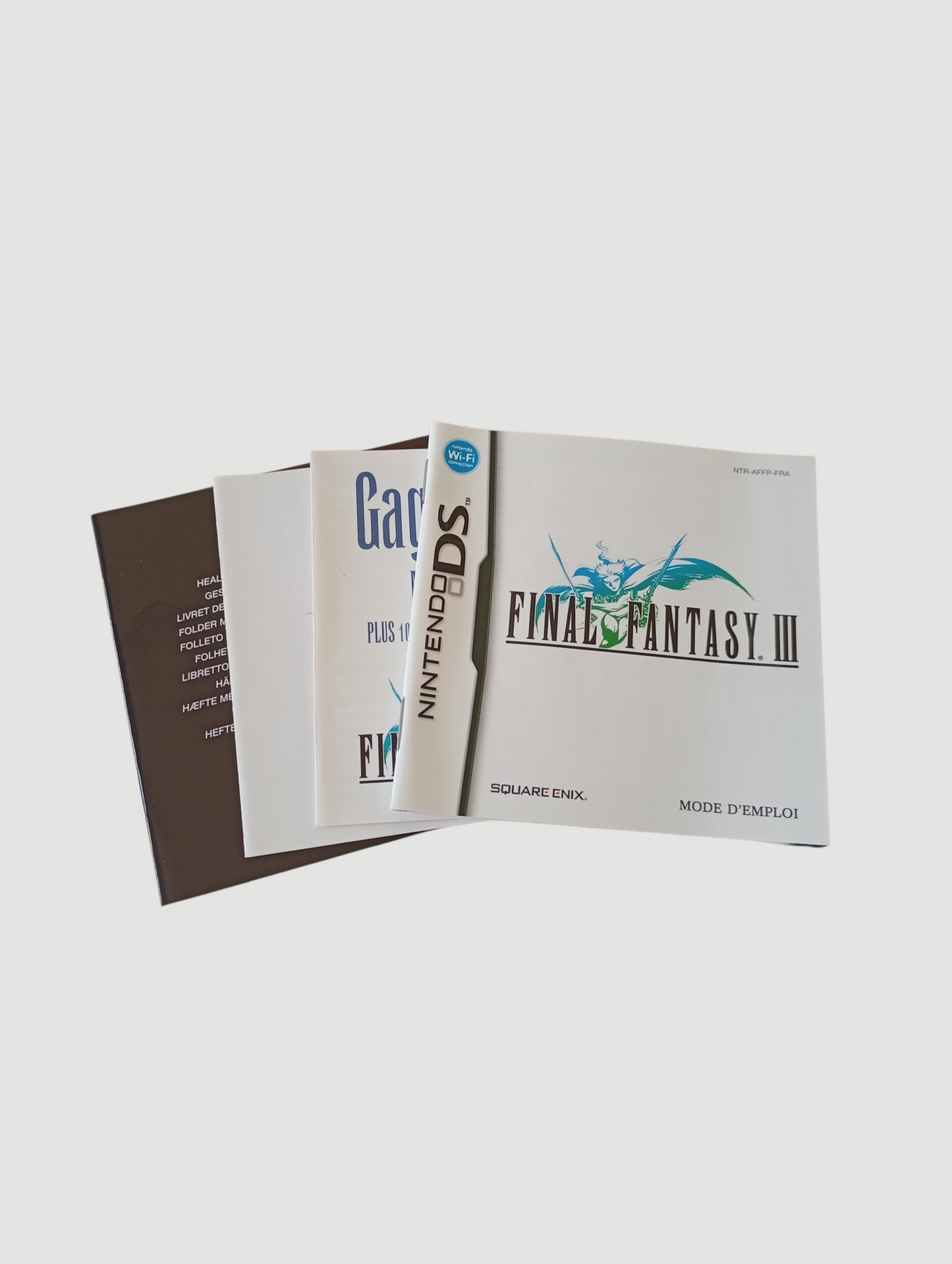 final fantasy III original español Nintendo DS