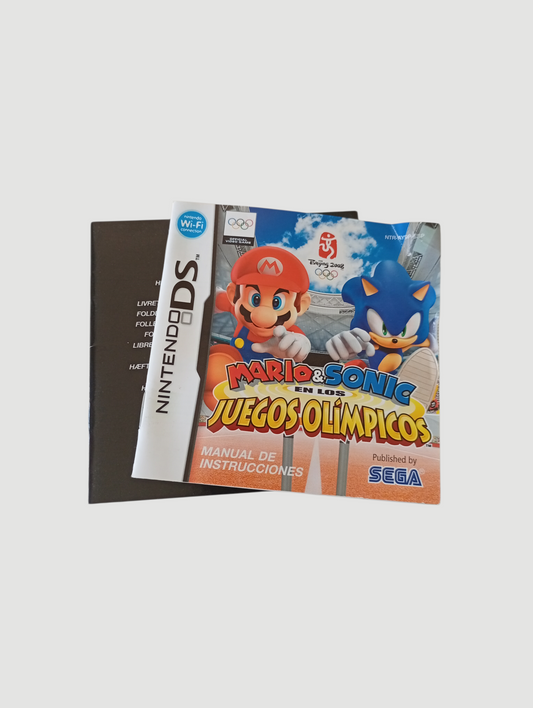 mario y sonic en los juegos olímpicos original español Nintendo DS