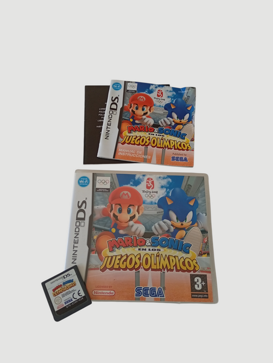 mario y sonic en los juegos olímpicos original español Nintendo DS