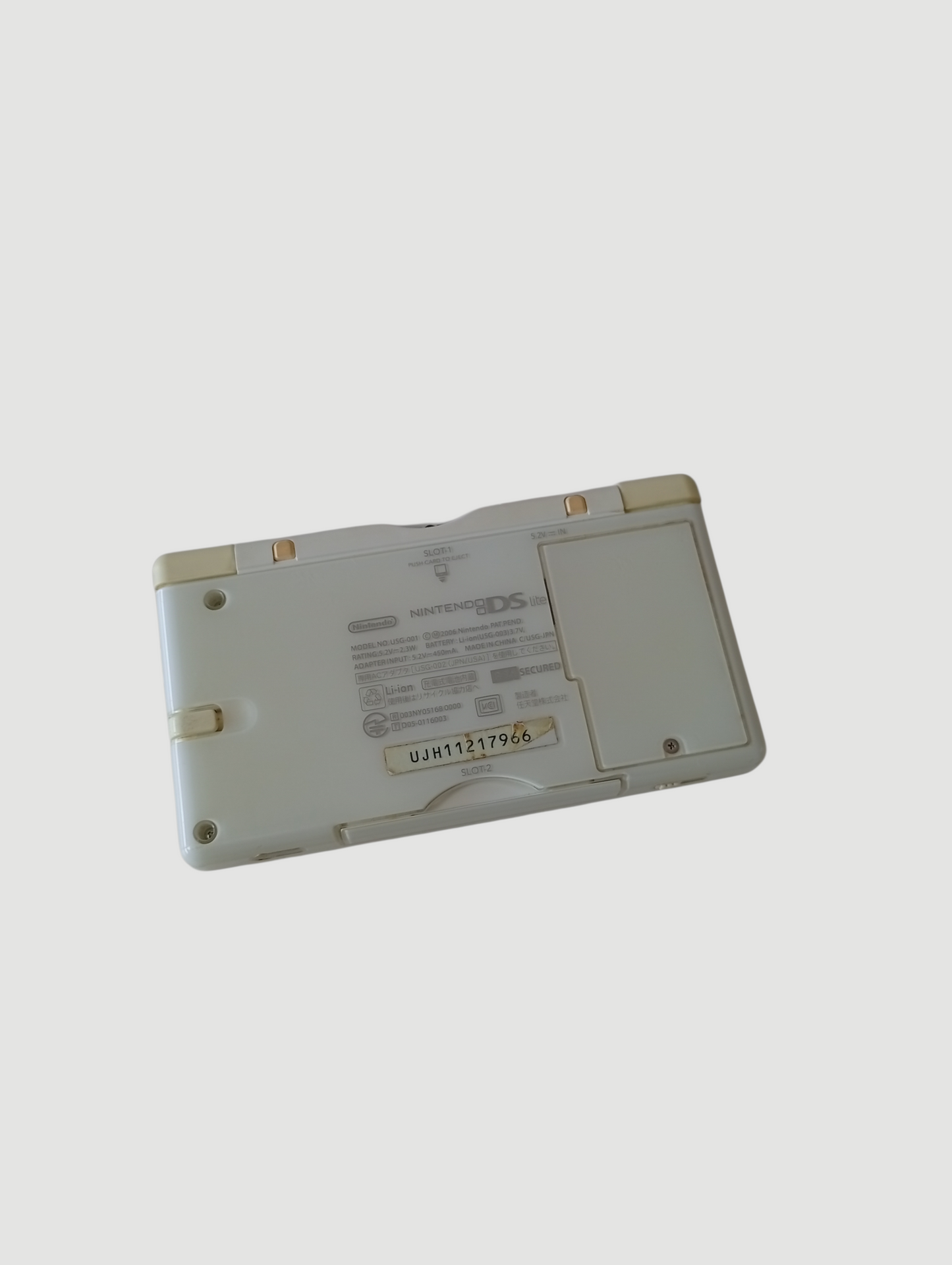 consola Nintendo DS lite blanca