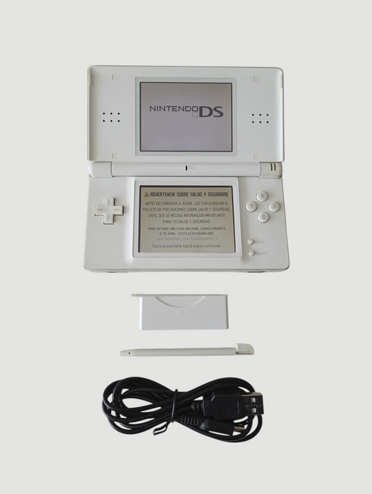 consola Nintendo DS lite blanca