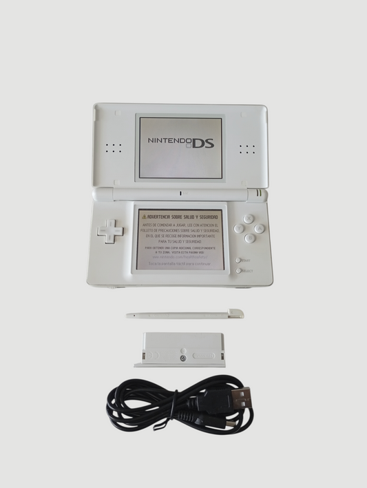 consola Nintendo DS lite blanca