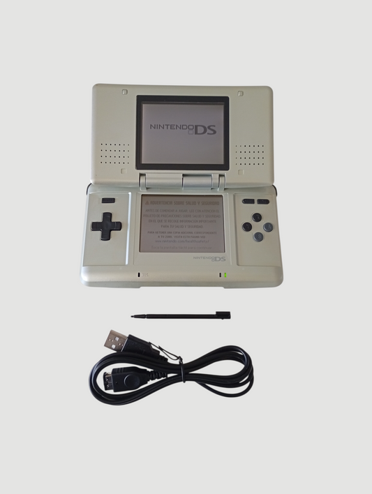 consola Nintendo DS fat gris