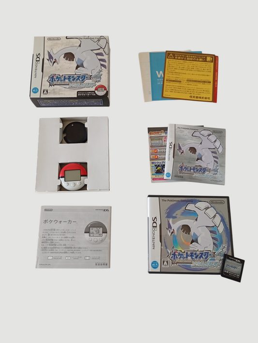 pokemon soulsilver edicion plata original japones Nintendo DS full cib