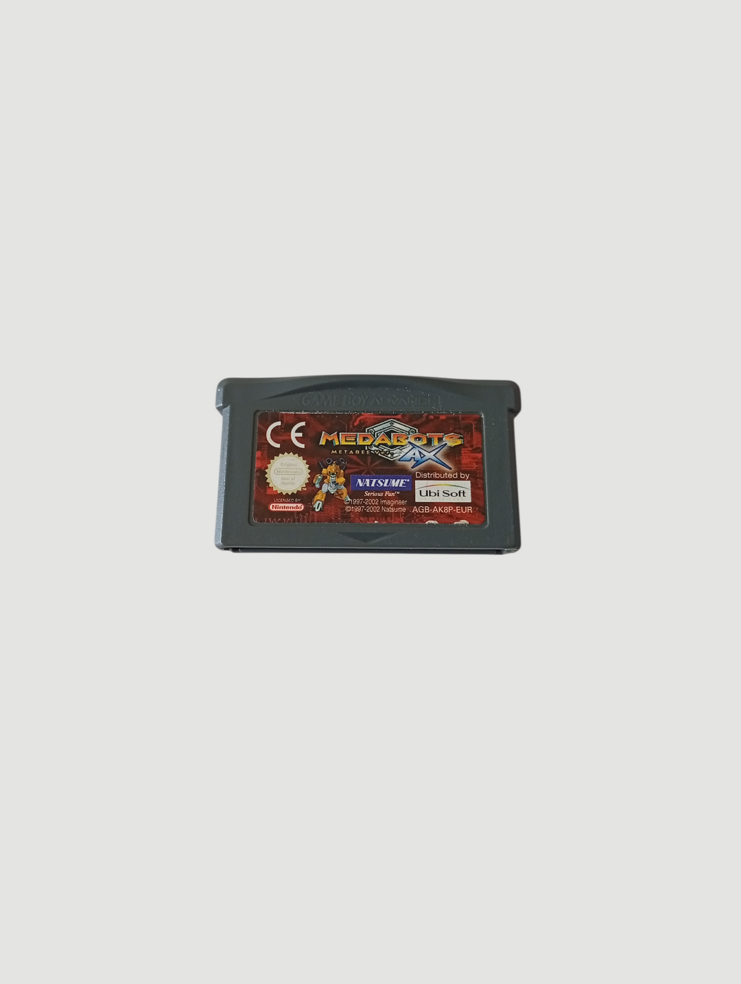 cartucho medabots ax metabee original español game boy advance