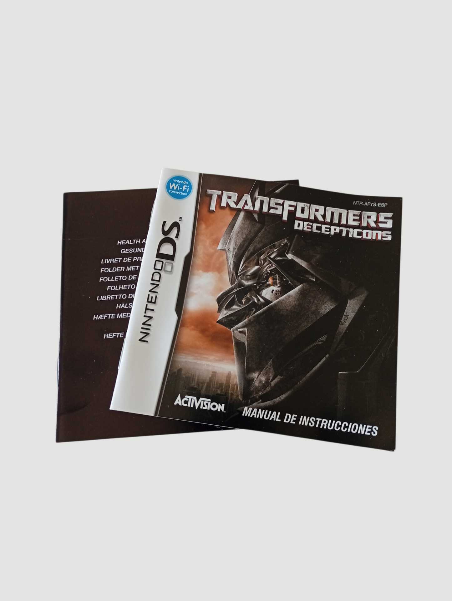transformers decepticons original español nintendo ds