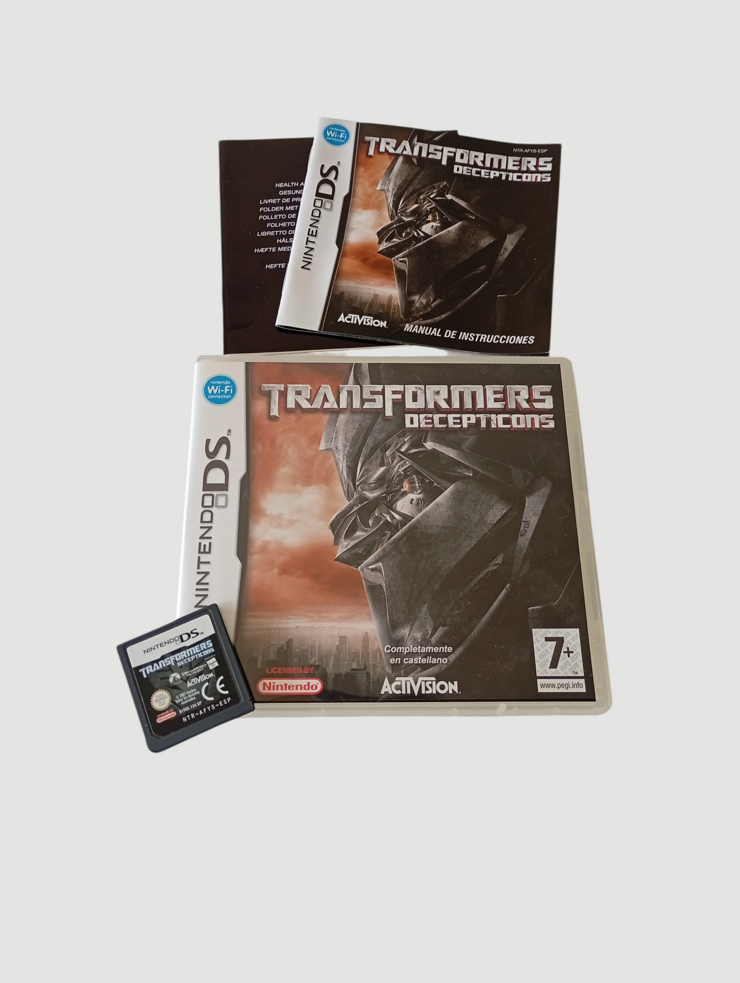 transformers decepticons original español nintendo ds