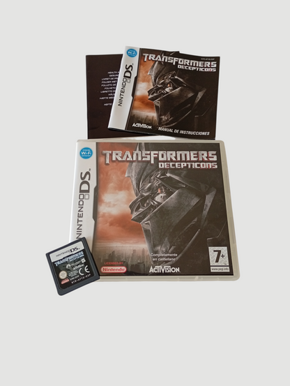 transformers decepticons original español nintendo ds