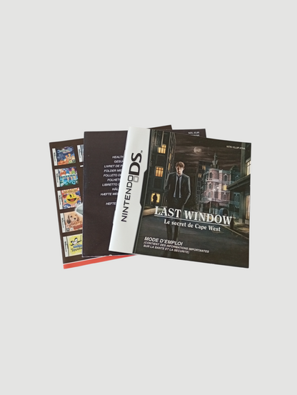 last window el secreto de cape west español original nintendo ds